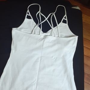 White tank top
